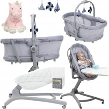 CHICCO Postieľka/lehátko/stolička Baby Hug Pro Earl Grey