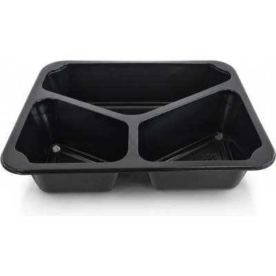Gastrokuchyne Zatavovacia menu miska 3dielna 227x178x50 mm