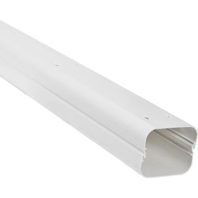 ELMARK Кабелен канал Elmark, стенен, широчина 75mm, височина 60 mm, дължина 2000 mm, пластмаса, бял (EM5627560)