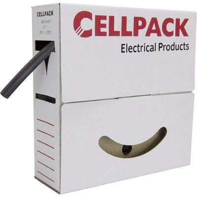 CellPack 204298 zmršťovacia bužírka bez lepidla zelená, žltá 3 mm 1 mm Pomer zmrštenia:3:1 15 m