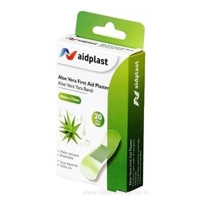 Victoreks Health Products Ltd. Aidplast Náplast na rány průhledná 20 náplastí