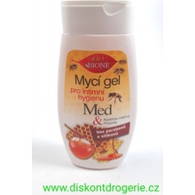 Bione Cosmetics mycí gel pro intimní hygienu med propolis 260 ml