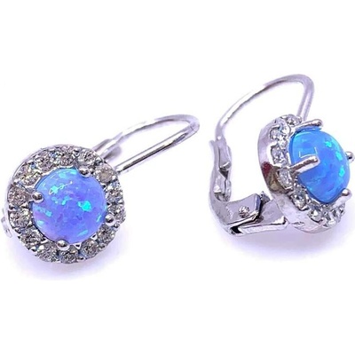 Šperky Jan Kos Jan Kos Jewellery Stříbrné náušnice s opálem 32109493
