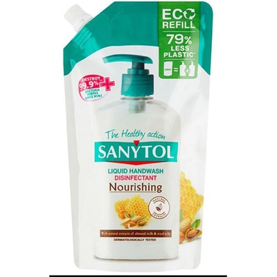 Sanytol Dezinfekční mýdlo vyživující náhradní náplň DOYPACK 500 ml