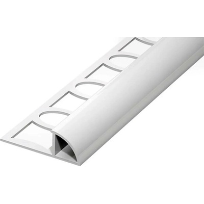 Acara SP15/1 ukončovací lišta briliant bílá 2,5 m