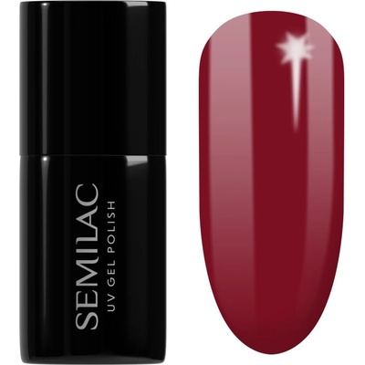 Semilac UV Hybrid Winter Collection гел лак за нокти с използване на UV/LED лампа цвят 592 Jelly Cherry 7ml