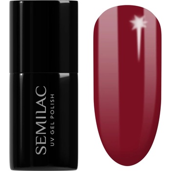 Semilac UV Hybrid Winter Collection гел лак за нокти с използване на UV/LED лампа цвят 592 Jelly Cherry 7ml