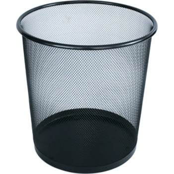 HORECANO Канцеларски кош Horecano - Мрежа, Ø26 x 28 cm, черен (0198720)