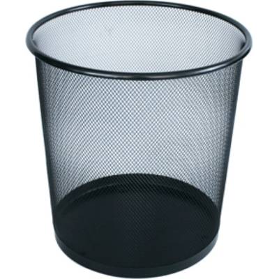 HORECANO Канцеларски кош Horecano - Мрежа, Ø26 x 28 cm, черен (0198720)