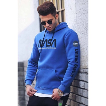 Madmext Мъжки суитчър 4385 - Син 286981 (286981_Синьо)