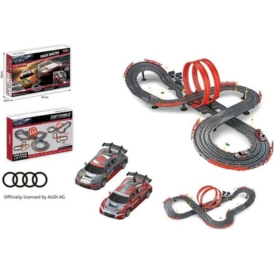 MaDe Autodráha s licenciou Audi 790 cm s USB napájacím káblom