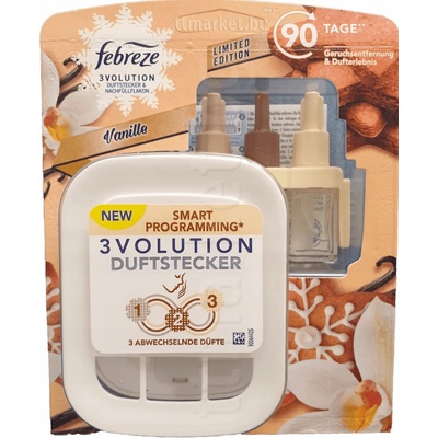 Febreze 3Volution, Prístroj + Náplň vanilka 20 ml