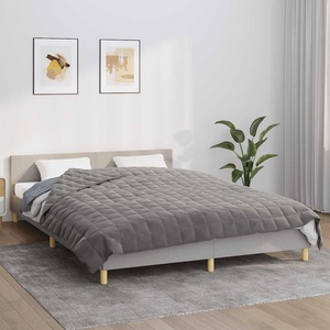 Pure Line Home Тежко одеяло сиво 200x200 см 9 кг