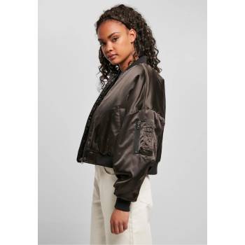 Image 1 of Urban Classics Дамско яке бомбър в черно Ladies Short Bomber JacketUB-TB4542-00007 - Черен, размер 3XL