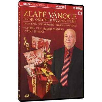 Václav Hybš - Zlaté Vánoce DVD, plastový obal