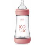 Chicco Бебешко шише Chicco - Perfect 5, за момиче, 240 ml (N0260)