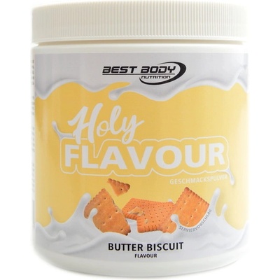 Best Body Nutrition Holy flavour powder dochucovací prášek máslový bisquit 250 g
