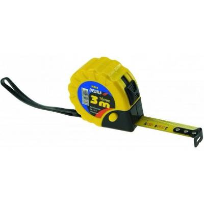 Dedra svinovací metr 5m/16mm 2xSTOP M385