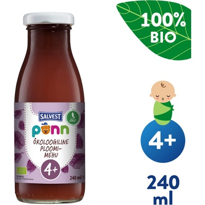 Salvest Põnn BIO Švestková šťáva s dužinou 240 ml – Zboží Mobilmania