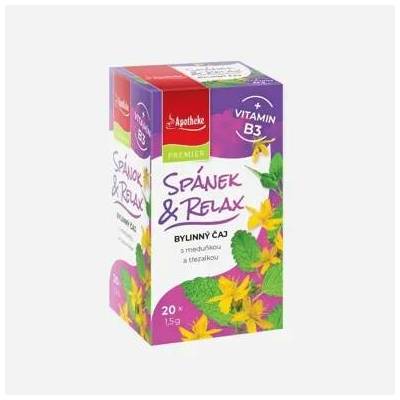 Apotheke Čaj Spánek a relax Farmaceutická fakulta 6 x 20 sáčků