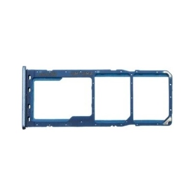 Držiak SIM karty a SD karty Samsung Galaxy A30, A50, A70 Farba: Modrá