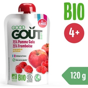 Good Gout BIO Ябълка с малина (120 g) (11169)
