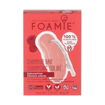 Foamie Shampoo Bar The Berry Best Tuhý šampon 80 g