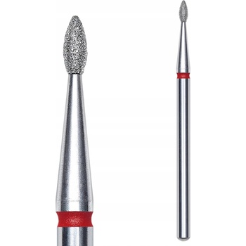 Staleks Diamantová fréza Kvapka červená 1,6 mm/4 mm FA40R016/4