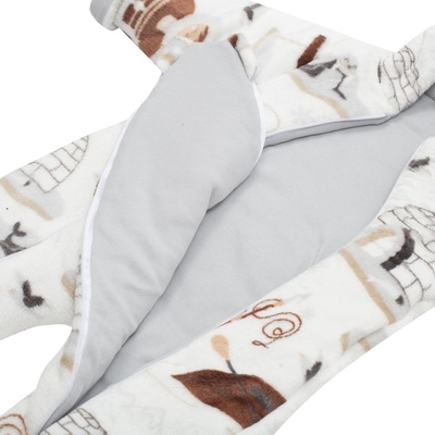 New Baby Kojenecký Wellsoft zimní overal Eskimo New Baby Eskimo Bílá