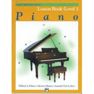 Alfred's Basic Piano Library Lesson 3 | Morton Manus (ISBN: 9780882848150)