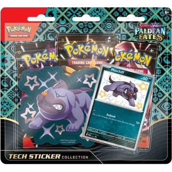 Pokémon TCG Paldean Fates Tech Sticker Collection Maschiff