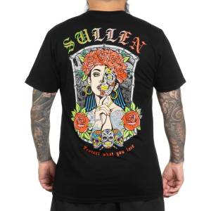 SULLEN мъжка тениска sullen - premium - sugar skull girl - scm6511_jtbk