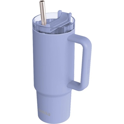 Quokka termohrnek Stream s brčkem 950 ml levandulový
