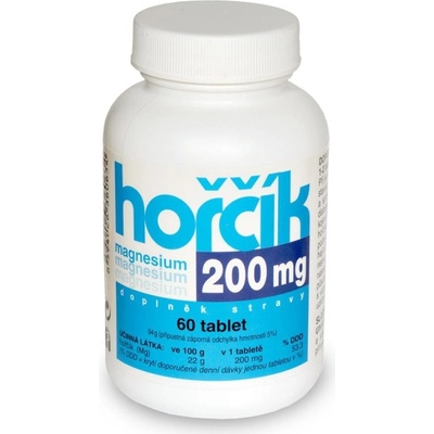 Naturvita Hořčík 200 mg 60 tabliet