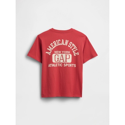 GAP dětské tričko s logem červená