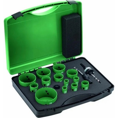 HiKOKI (Hitachi) Комплект боркорони за метал HiKOKI BiM 4101076 - 19-82 мм, 16 части (4101076)