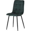 Autronic CT-281 GRN4 zelená sametová látka nohy černý kov