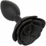 Boss of Toys Large Rose Anal Plug Black