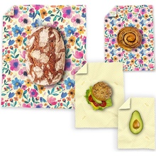 BajaBee Voskové obrúsky Multipack Bloom & Orange Dots XL/M/M/S 40x48 23x31 23x31 17x23 1 ks