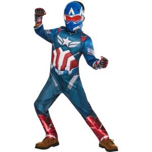 Rubies AVENGERS Капитан Америка детски костюм размер M(134-140cm) (1001252)
