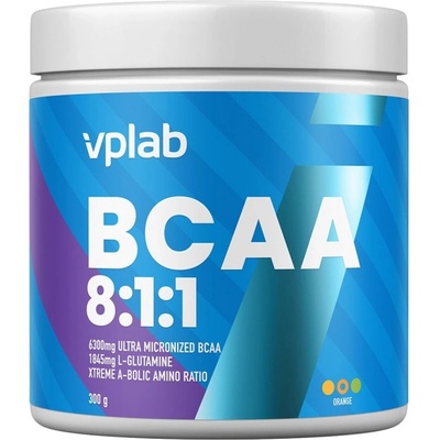 VPLab BCAA 8: 1: 1 + Glutamine [300 грама] Портокал