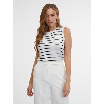 Orsay Синьо-кремав райран топ ORSAY за жени Orsay | Byal | ЖЕНИ | XXL
