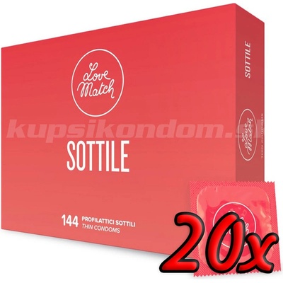 Love Match Thin 20 ks