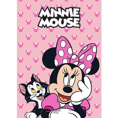 FARO Fleecová fleece deka Minnie Mouse