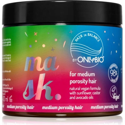 OnlyBio Hair in Balance подхранваща маска за суха коса 400ml