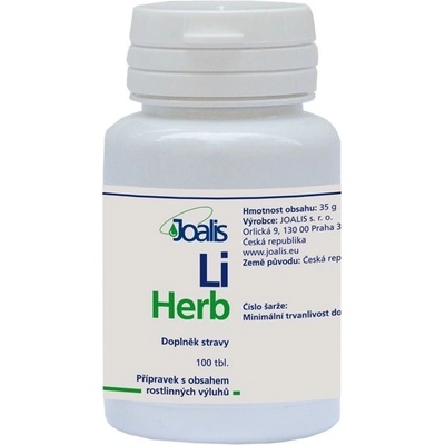 Joalis LiverHelp 100 tabliet