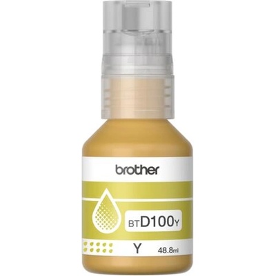 Brother Консуматив, Brother BT-D100Y Yellow Ink Bottle (BTD100Y)