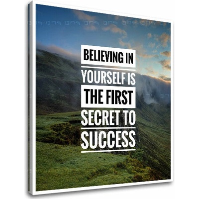 Motivačný obraz na stenu o úspechu_001 - 40x40 cm