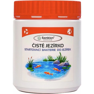 Sanbien Service s.r.o. Sanbien® Čisté jezírko 1 kg – startovací bakterie do zahradního jezírka – Hledejceny.cz