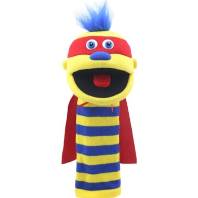 The Puppet Company Кукла за театър The Puppet Company - Зап, серия Весели чорапи, 40 cm (7018)